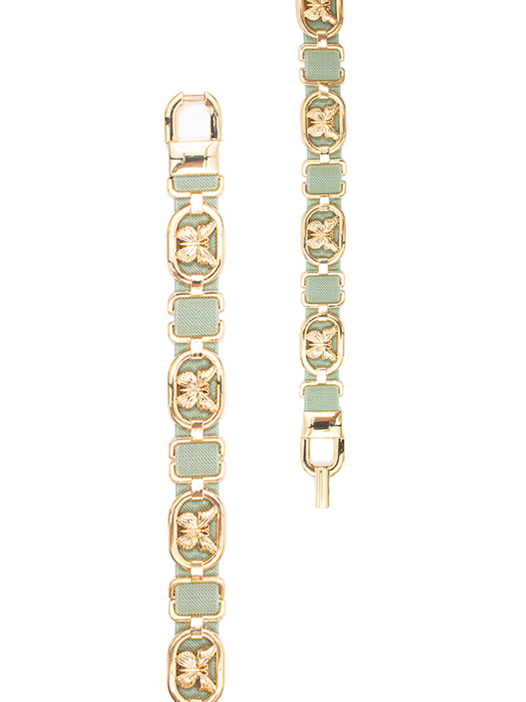 CINTURA ELASTICO BUTTERFLY 50%ELASTIC 50%METAL MADE IN PRC